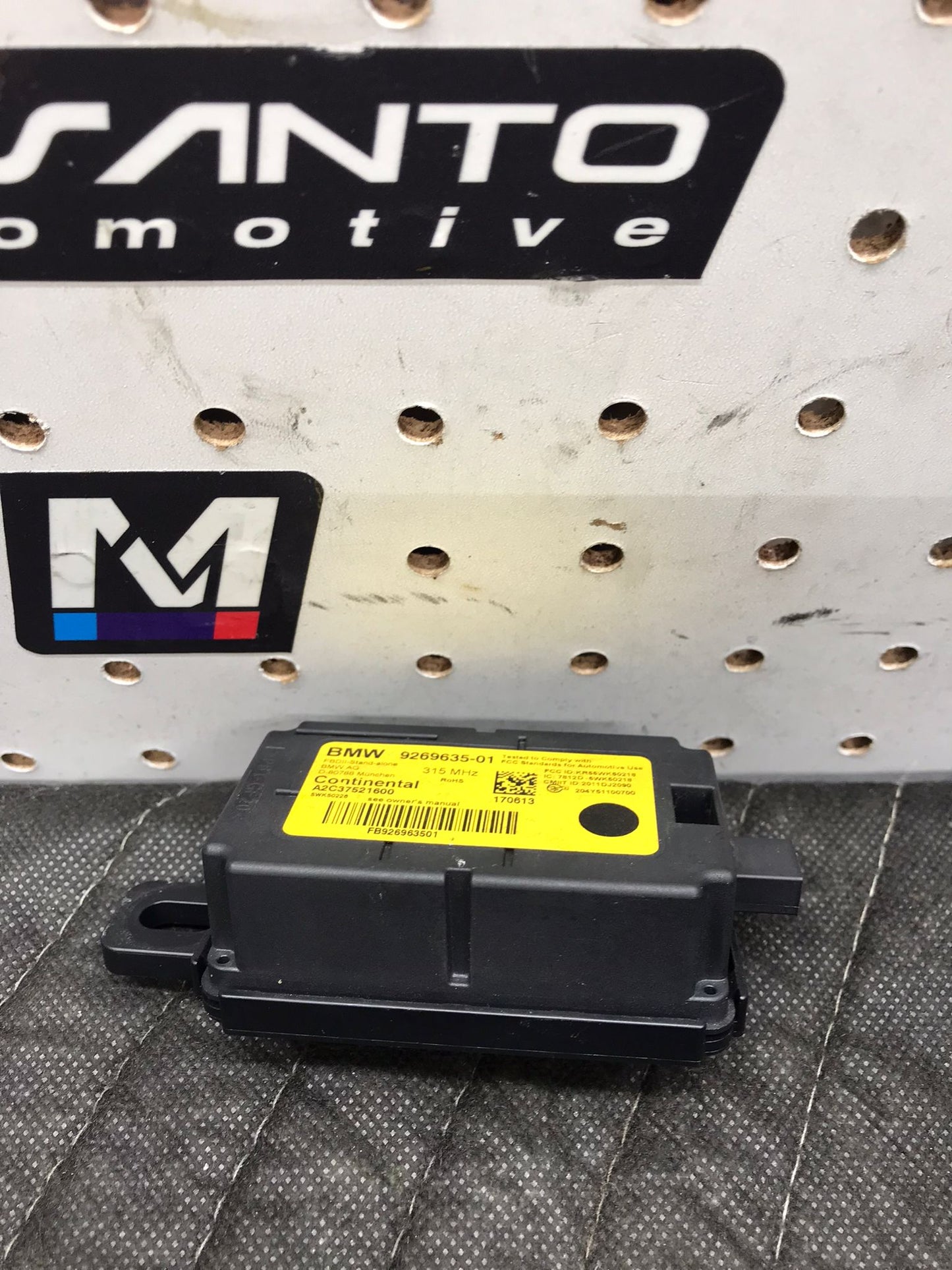 12-15 BMW F30 F31 F34 3-SERIES KEYLESS RADIO REMOTE CONTROL MODULE OEM SKU 1416