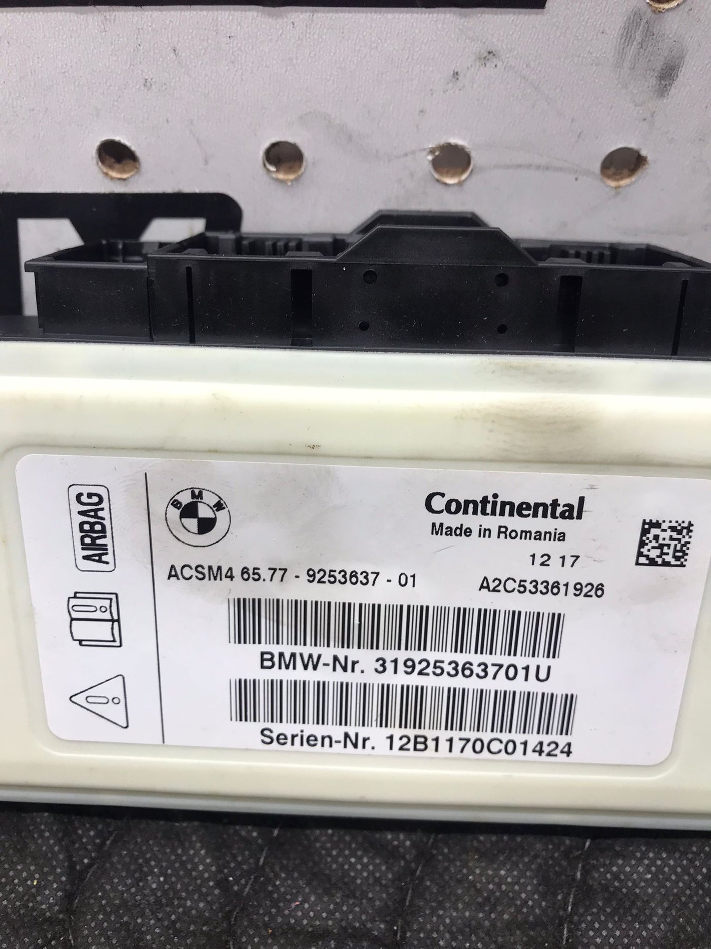 OEM 09 - 17 J6 BMW CONTROL F30 328I 320I SKU 1450