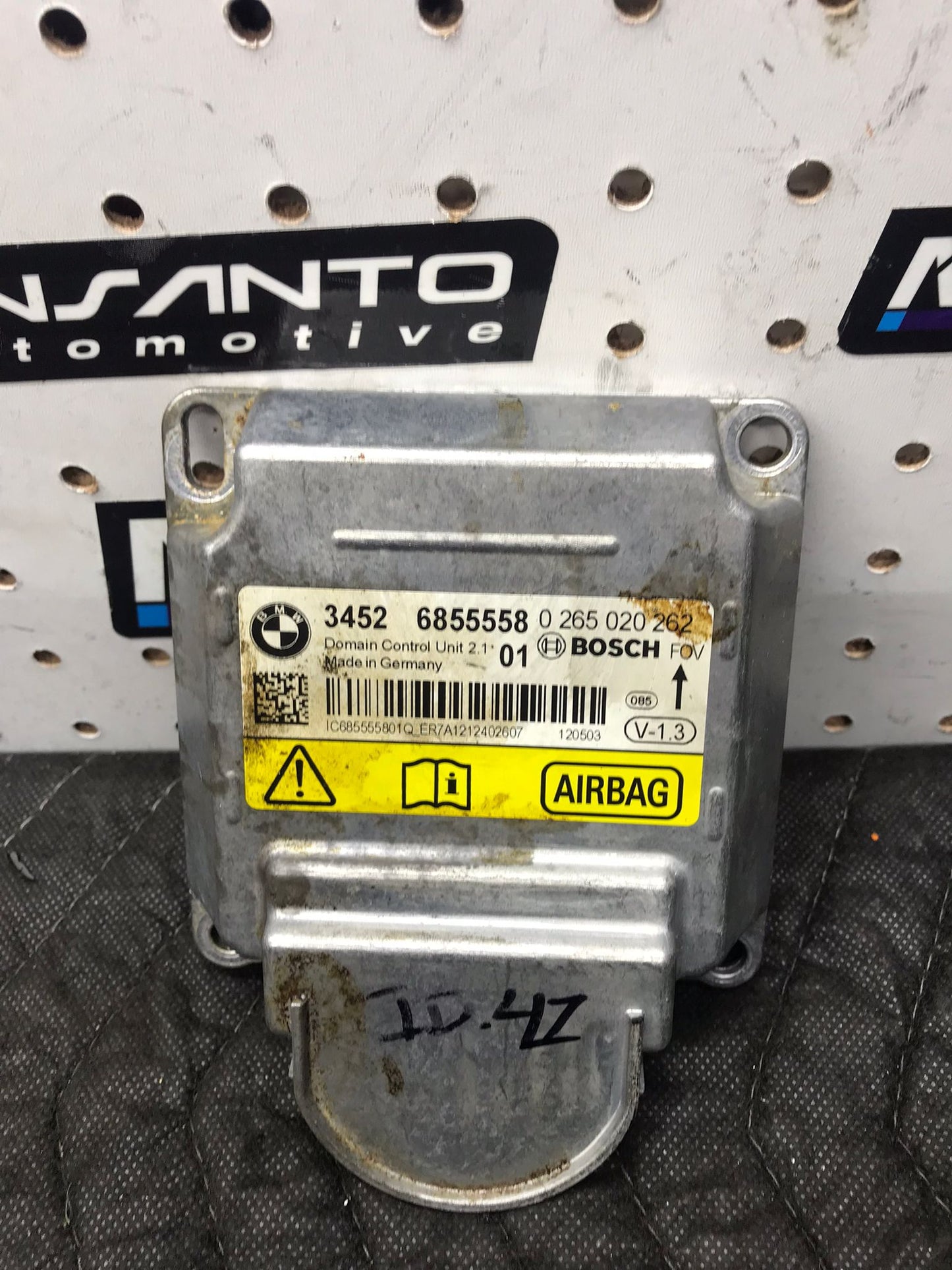 SRS AIR SAFETY BAG ICM CONTROL MODULE OEM BMW F20 F22 F30 F32 F36 SKU 1451