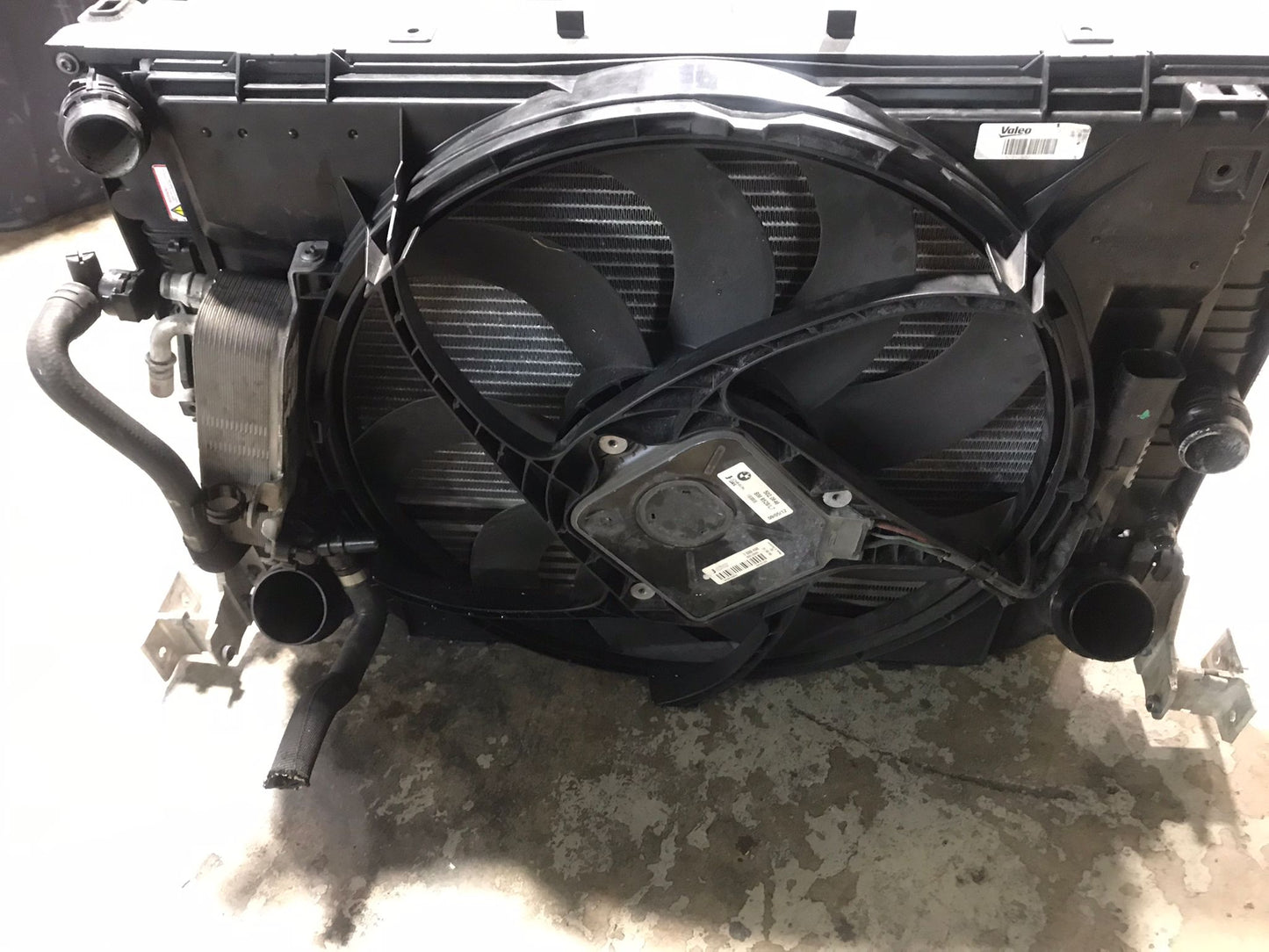 RADIATOR COMPLETE WITHOUT CAPACITOR### F30 328I SKU 1491