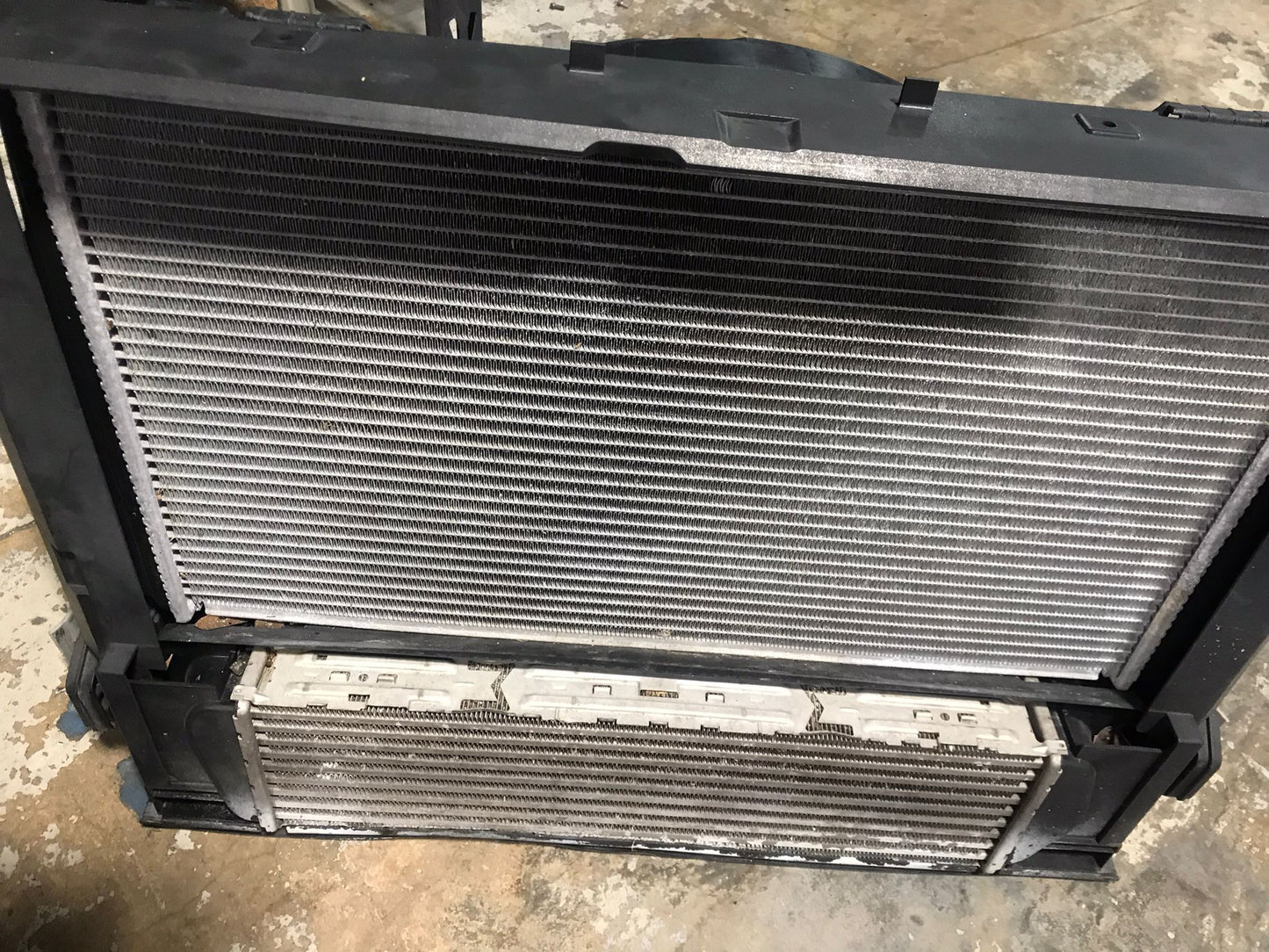 RADIATOR COMPLETE WITHOUT CAPACITOR### F30 328I SKU 1491