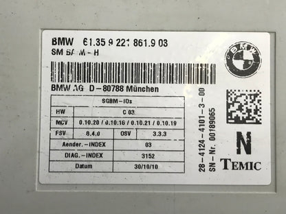 2011-2016 F3X CONTROL UNIT SEAT ADJUSTMENT MODULE SKU 87