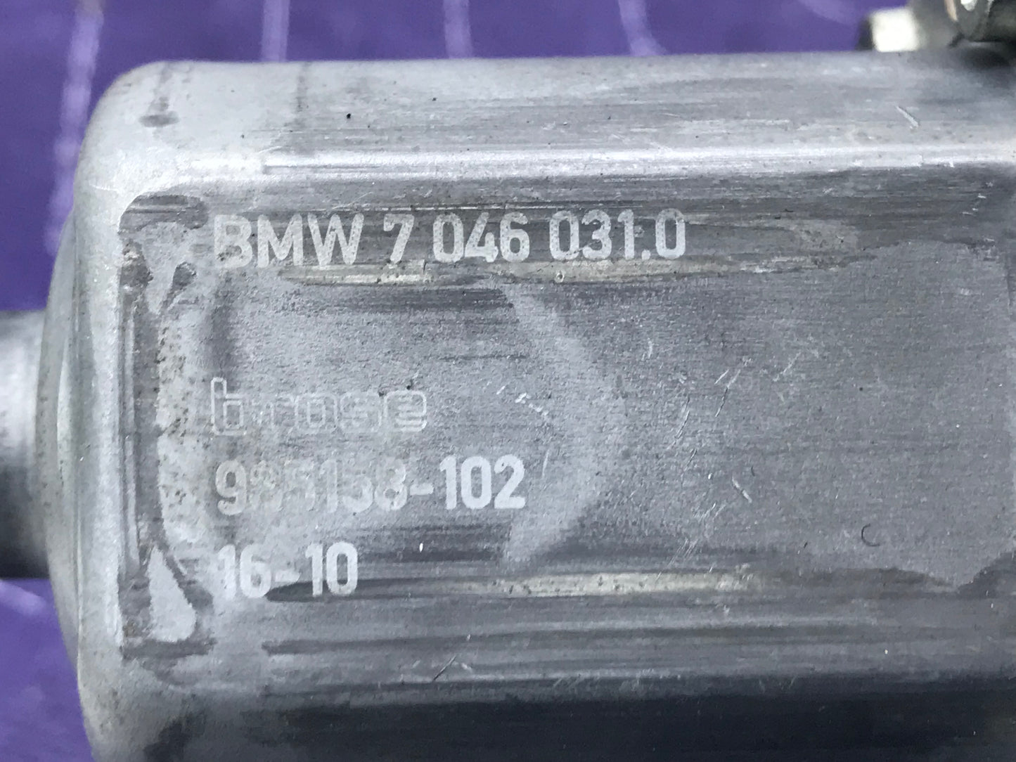 2013-2019 F36 LEFT DOOR POWER WINDOW GLASS MOTOR  SKU 115