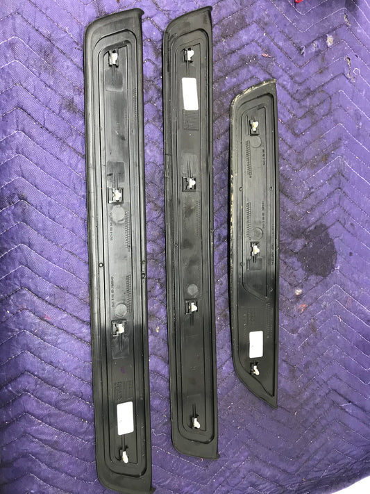 13-15 BMW 550I (F10) FRONT & REAR /M-SPORT DOOR SILL SCUFF PANEL TRIM SET SKU 463