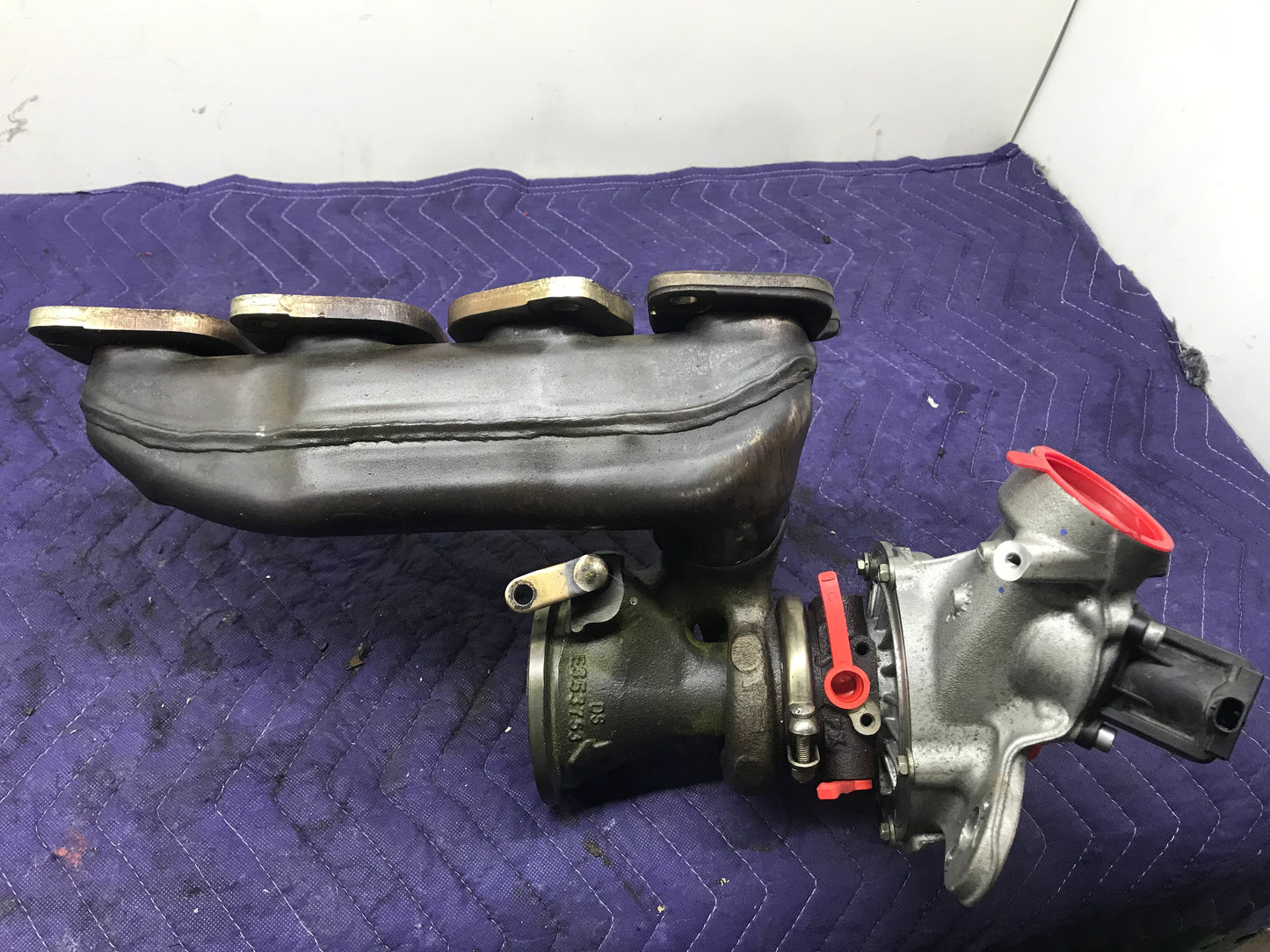 ENGINE TURBOCHARGER MERCEDES BENZ W212 W204 W/OUT WASTEGATE SKU 259
