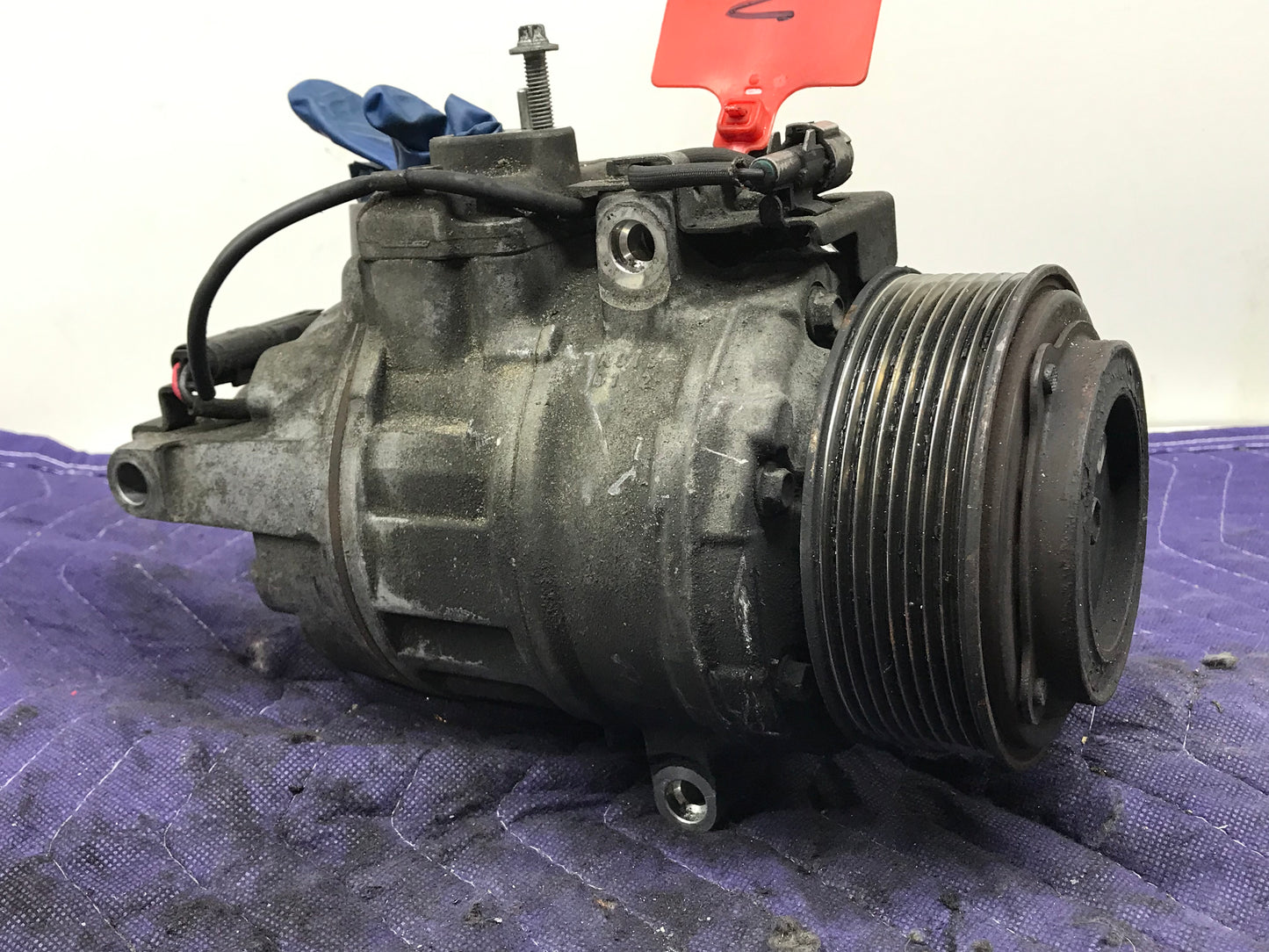 N55 ENGINE AIR CONDITIONING A/C COMPRESSOR UNIT DENSO SKU 177