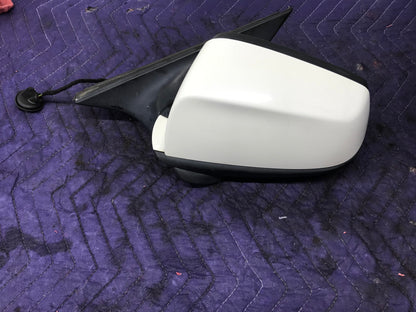 BMW E60 FRONT LEFT SIDE VIEW MIRROR POWER OEM  SKU 372