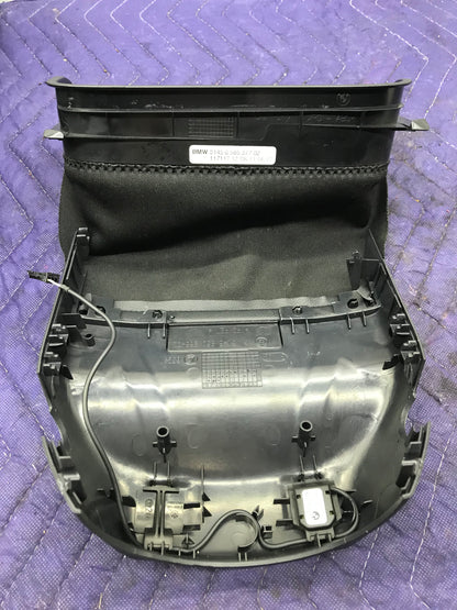 E9X STEERING COLUMN TOP TRIM COVER PANEL SKU 288
