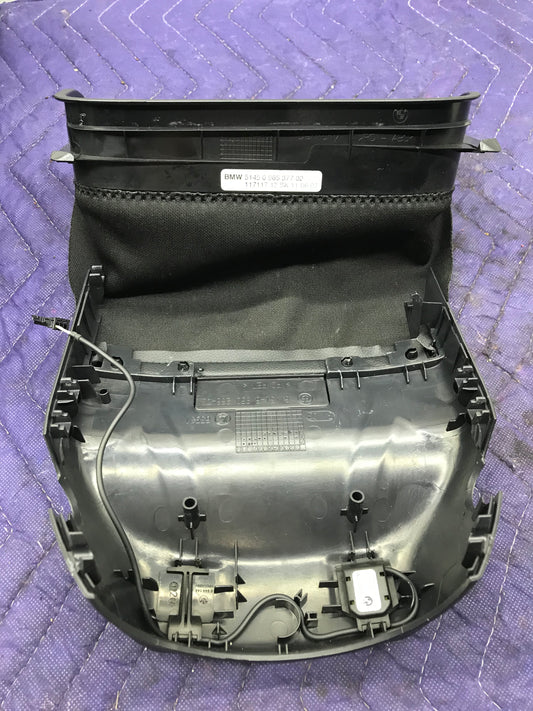 E9X STEERING COLUMN TOP TRIM COVER PANEL SKU 288