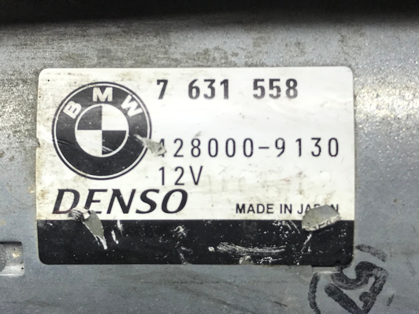 2011-2019 N55 ENGINE STARTER MOTOR DENSO  SKU 142