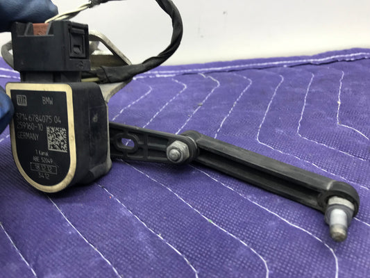 2009-2016 F1X REAR LEFT SUSPENSION HEADLIGHT HEIGHT LEVEL SENSOR OEM SKU 100