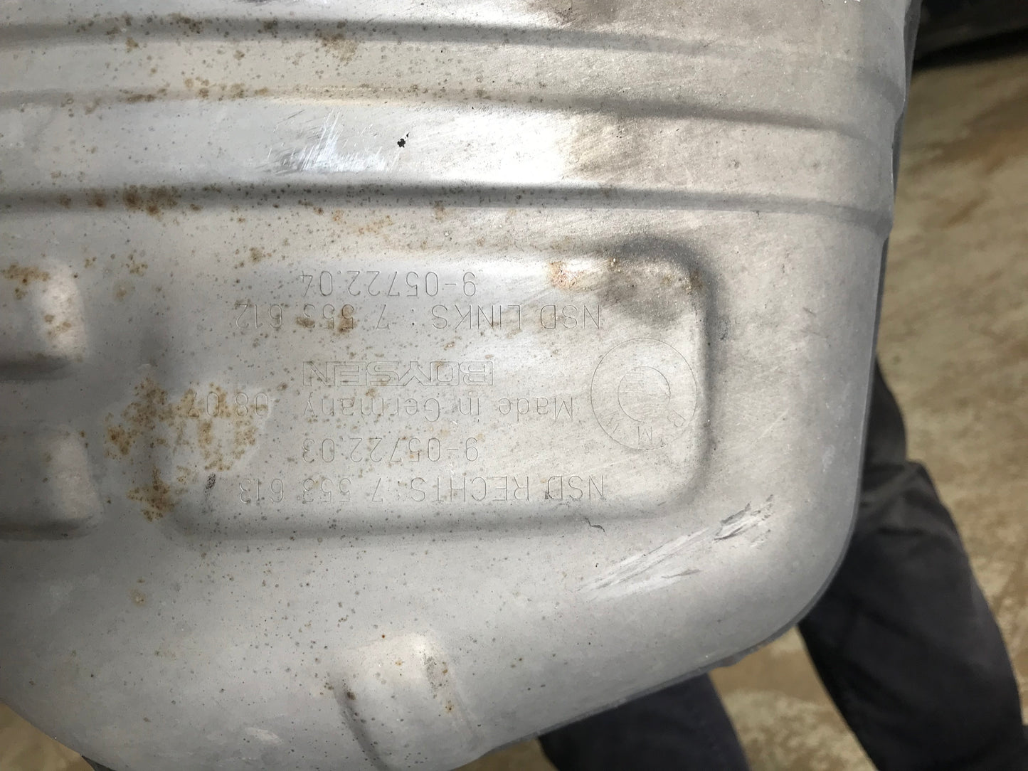 E9X 335I MUFFLER SKU 305