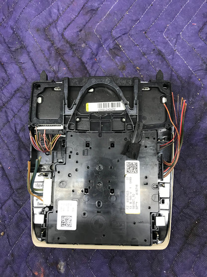 2012 - 2016 BMW 328I 320I OVERHEAD DOME LIGHT SUNROOF SWITCH CONTROL UNIT OEM . SKU 323