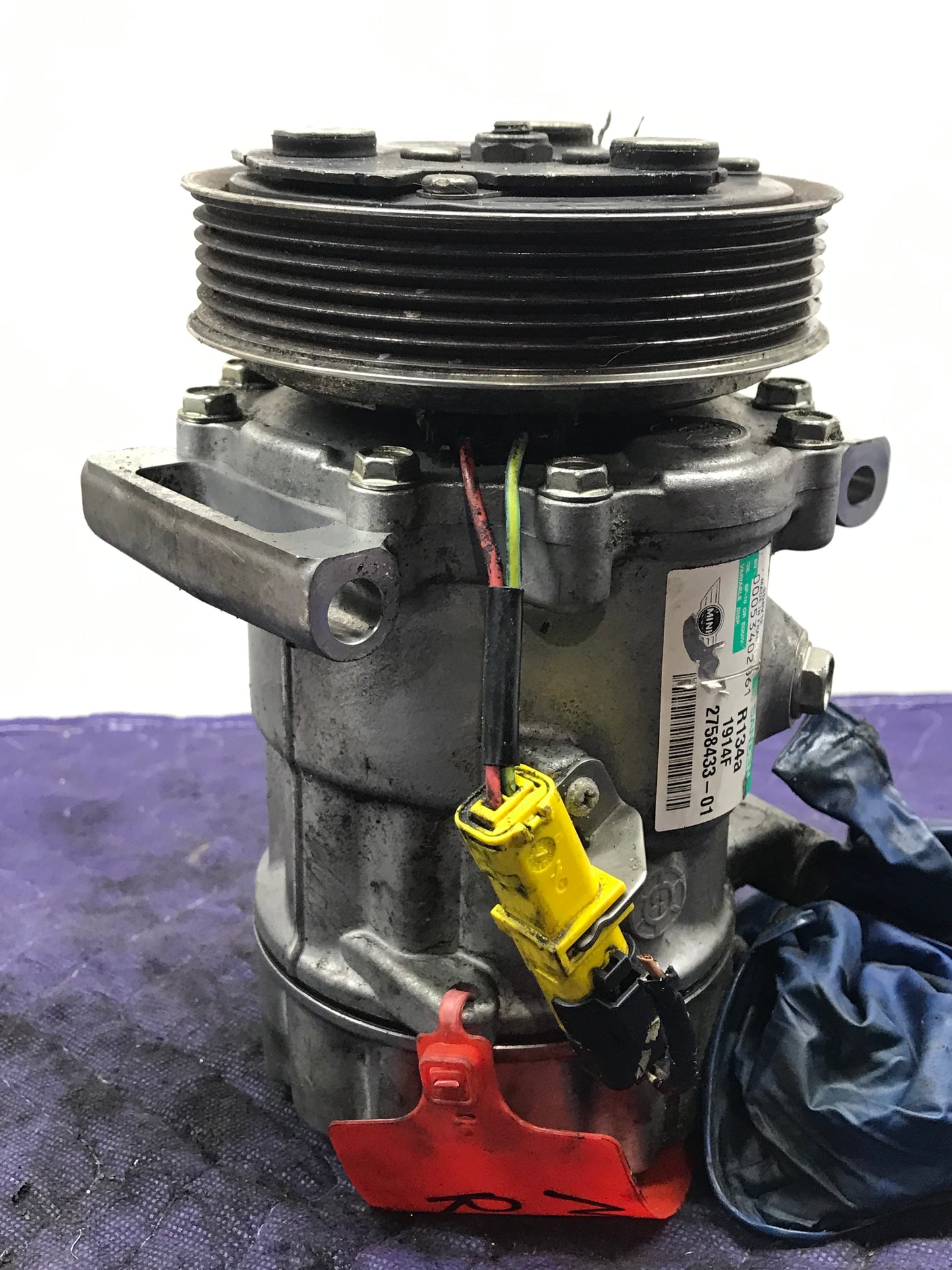 2005-2016 MINI COOPER R55/R56/R57/R60 AIR CONDITIONING A/C COMPRESSOR SANDEN SKU 173