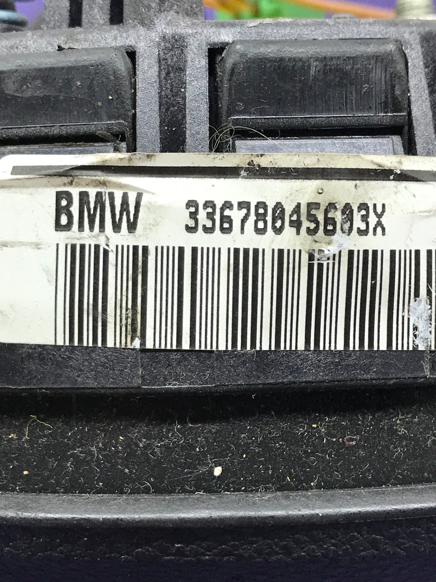 2002-2010 E6X DRIVER SIDE AIRBAG MODULE  SKU 205