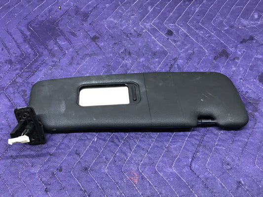 F3X RIGHT PASSENGER SIDE INTERIOR SUN VISOR BLACK SKU 199