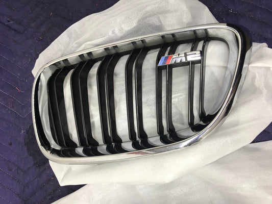 FRONT GRILL CHROME F22 F23 M235 2014-2021 OEM SKU 407