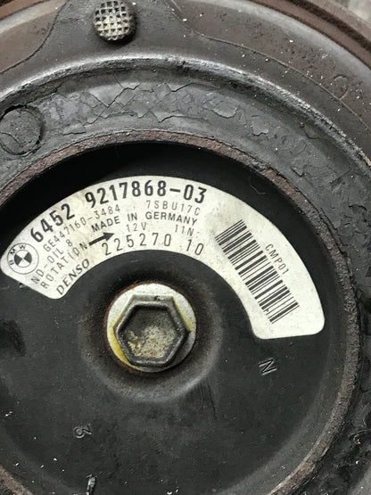 N55 ENGINE AIR CONDITIONING A/C COMPRESSOR UNIT DENSO SKU 177