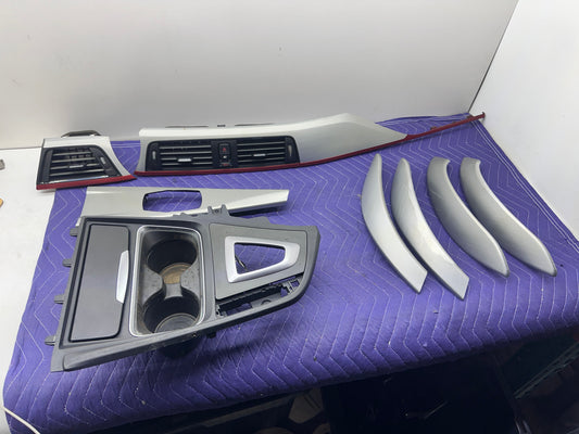 SET INTERIOR ALUMINIUM METAL INTERIOR TRIM F30 F36  SKU 70