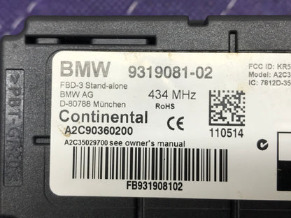 2011-2018 F3X RADIO SIGNAL RECEIVER CONTROL MODULE UNIT  SKU 192