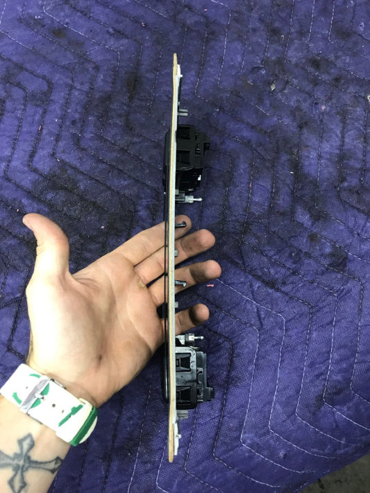 BMW E60 FRONT CENTER HAZARD SWITCH CONSOLE TRIM OEM  SKU 367