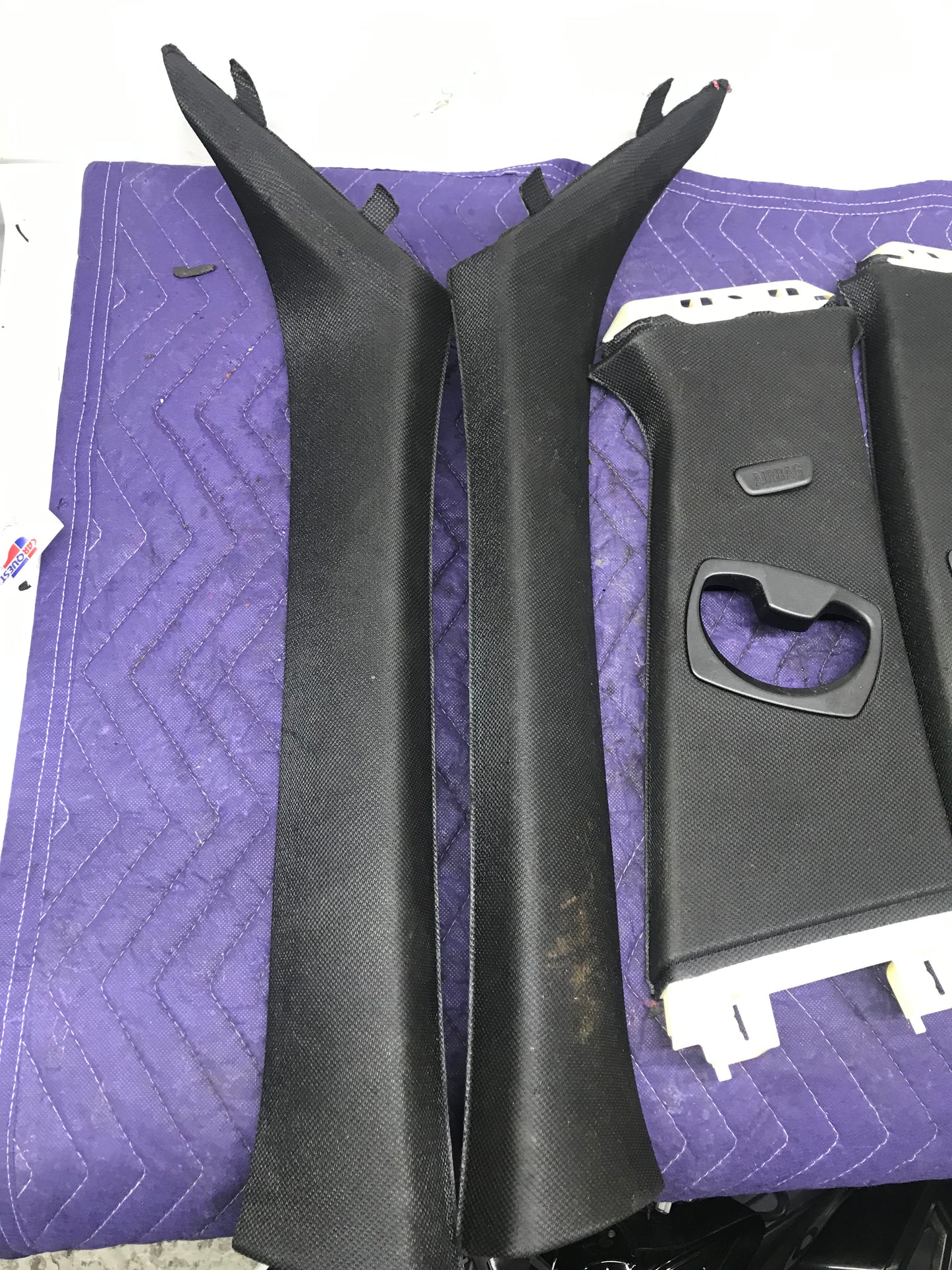 F3X SET INTERIOR SIDE PILAR COVER TRIM SKU 237