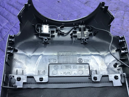 E9X STEERING COLUMN TOP TRIM COVER PANEL SKU 288
