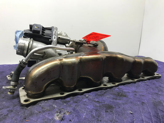2014-2018 N55 ENGINE TURBOCHARGER W/EXHAUST MANIFOLD EWG SKU 178