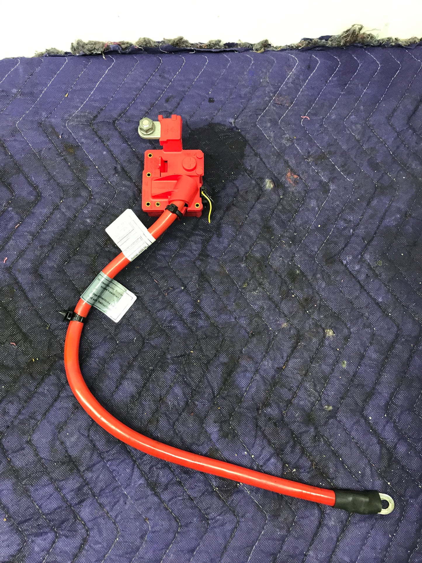 2011-2016 BMW 535I 550I 640I 650I - POSITIVE (+) BATTERY CABLE SKU 466