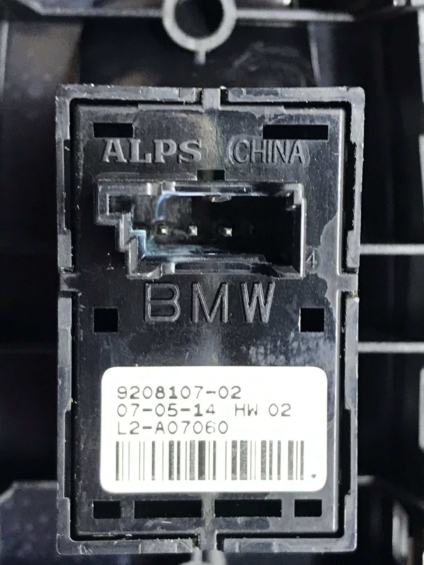 2013-2017 F33 FRONT LEFT DOOR WINDOW REGULATOR SWITCH BUTTON PRE LCI SKU 194