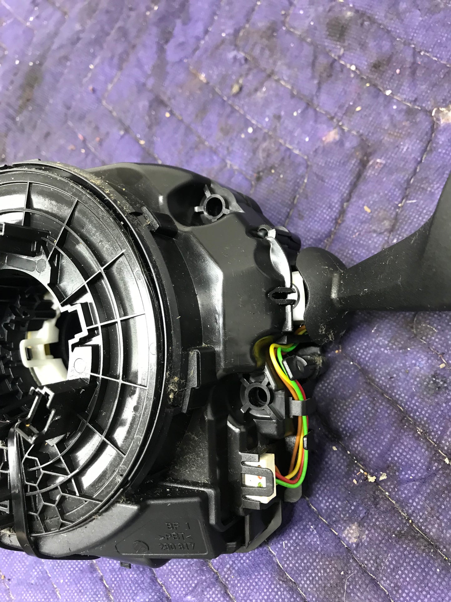 2009-17 BMW 5 SERIES CLOCKING W/ CONTROL SWITCH OEM SKU 452