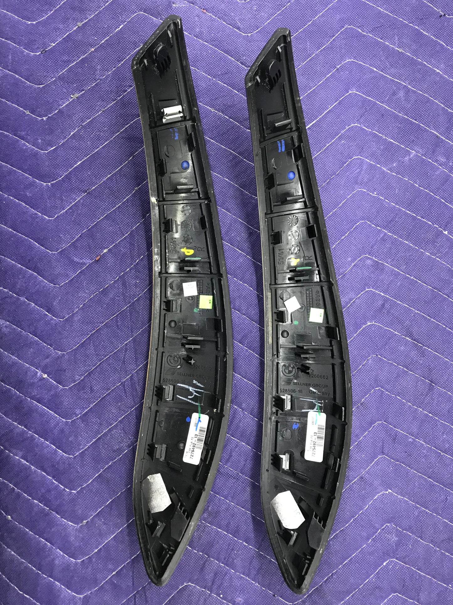 2009-2016 F36 INTERIOR TRIM SET DOORS WOOD PRE LCI SKU 82
