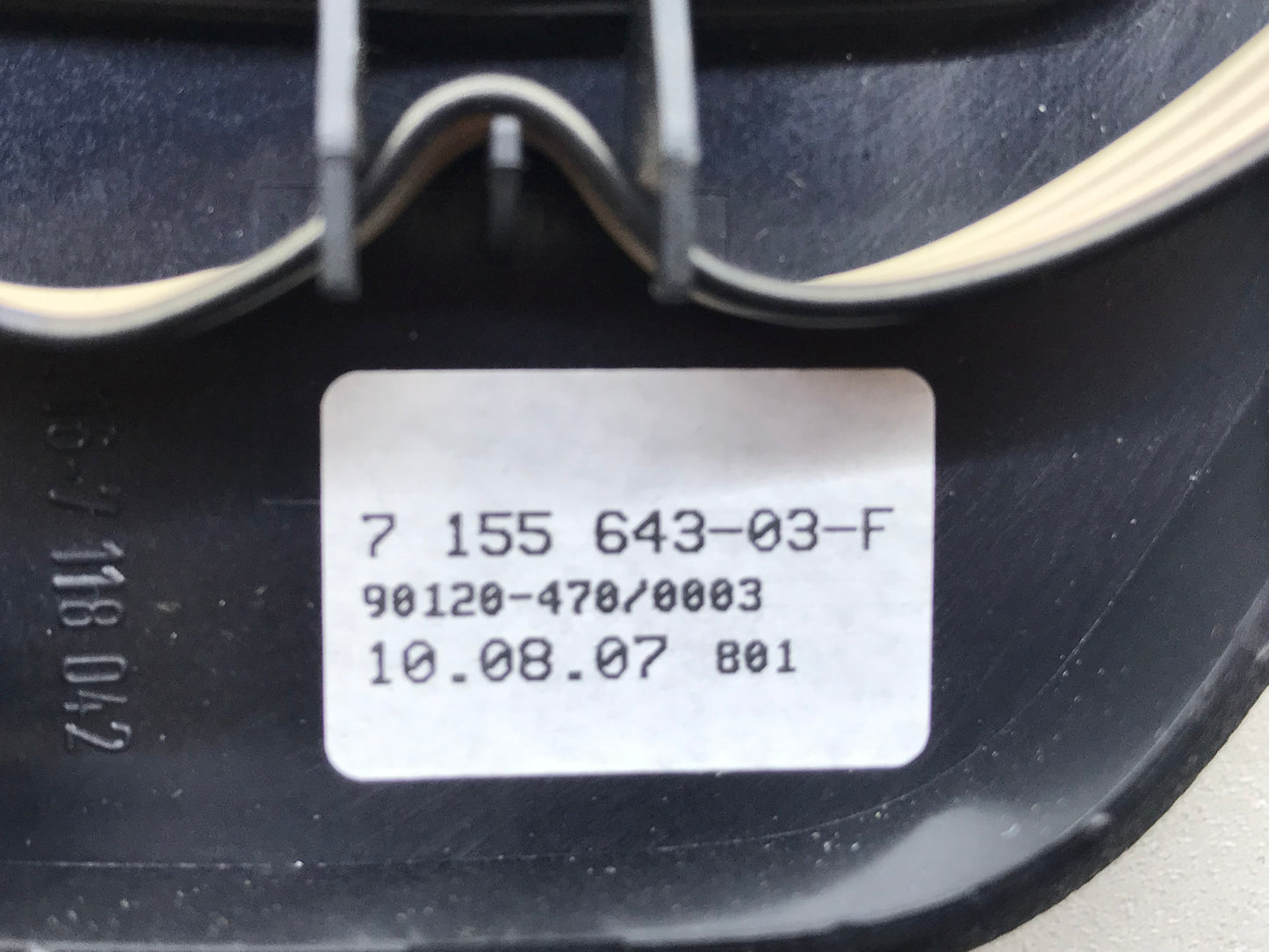 E9X SHIFTER BOOT PLATE AUTOMATIC TRANSMISSION  SKU 287
