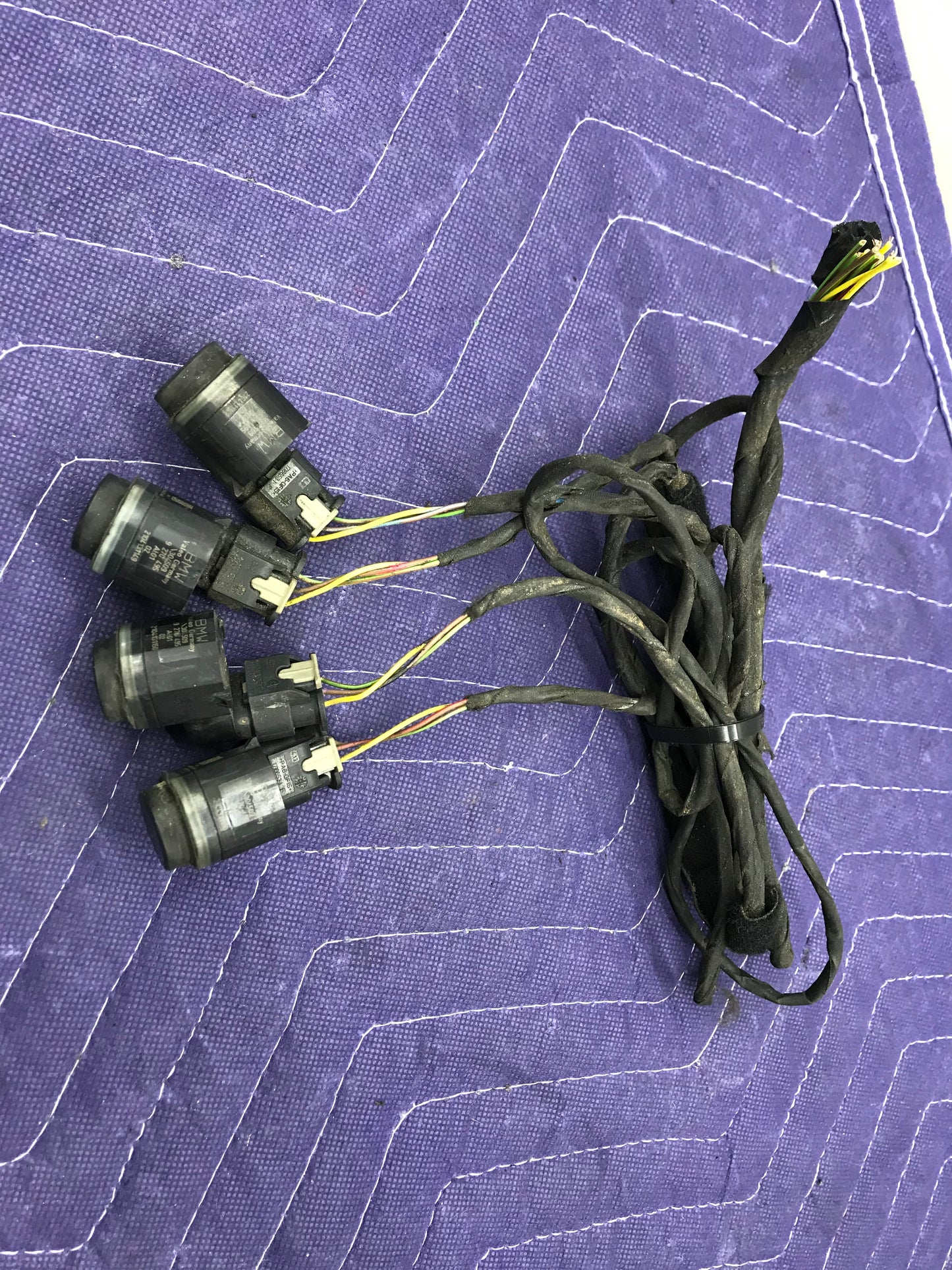 2009-2016 F1X SET 4 PARKING DISTANCE ULTRASONIC SENSOR PDC SKU 109