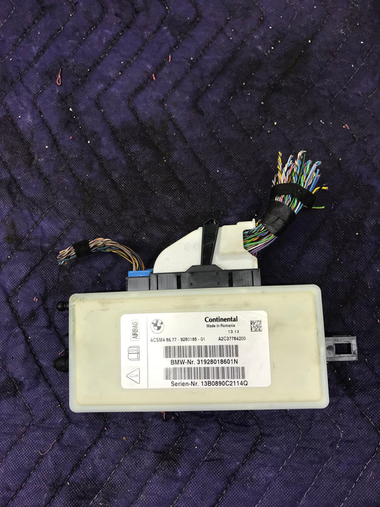 BMW SERIES 5 F10 CONTROL MODULE OEM CRASH IMPACT  2013 SKU 421
