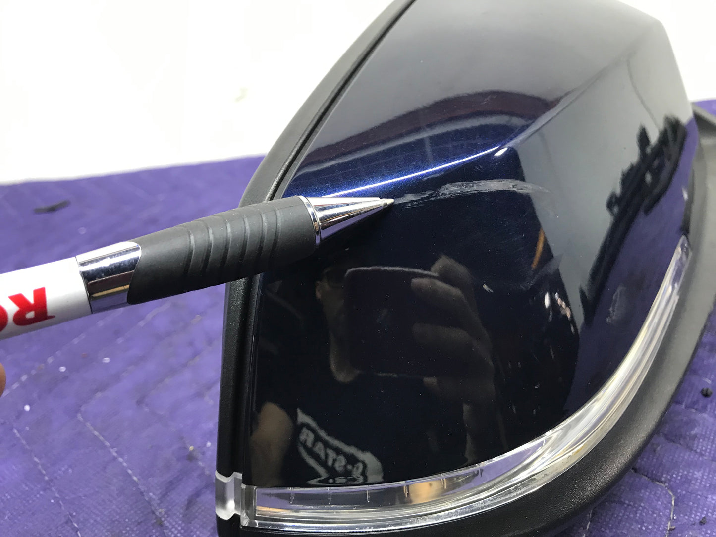 2013-2017 F36 RIGHT PASSENGER DOOR MIRROR W/ SURROUND VIEW & BLIND SPOT SKU 232
