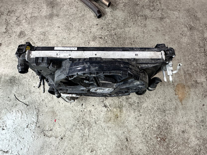 E92 E93 335I N54 MAIN RADIATOR COOLING ASSEMBLY SET AUT SKU 318