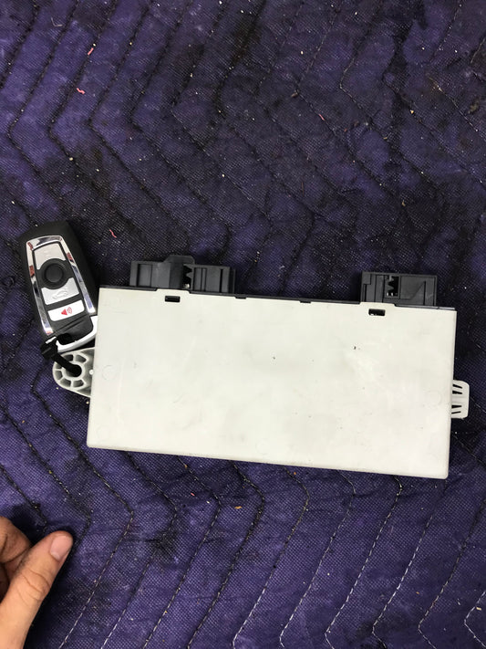 09-19 BMW F10 528I 650I 740I X3 X4 M5 M6 THEFT LOCKING DOOR LOCK MODULE OEM SKU 456