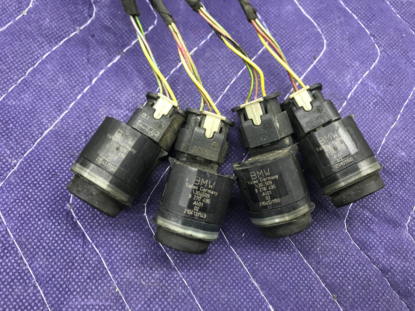 2009-2016 F1X SET 4 PARKING DISTANCE ULTRASONIC SENSOR PDC SKU 109