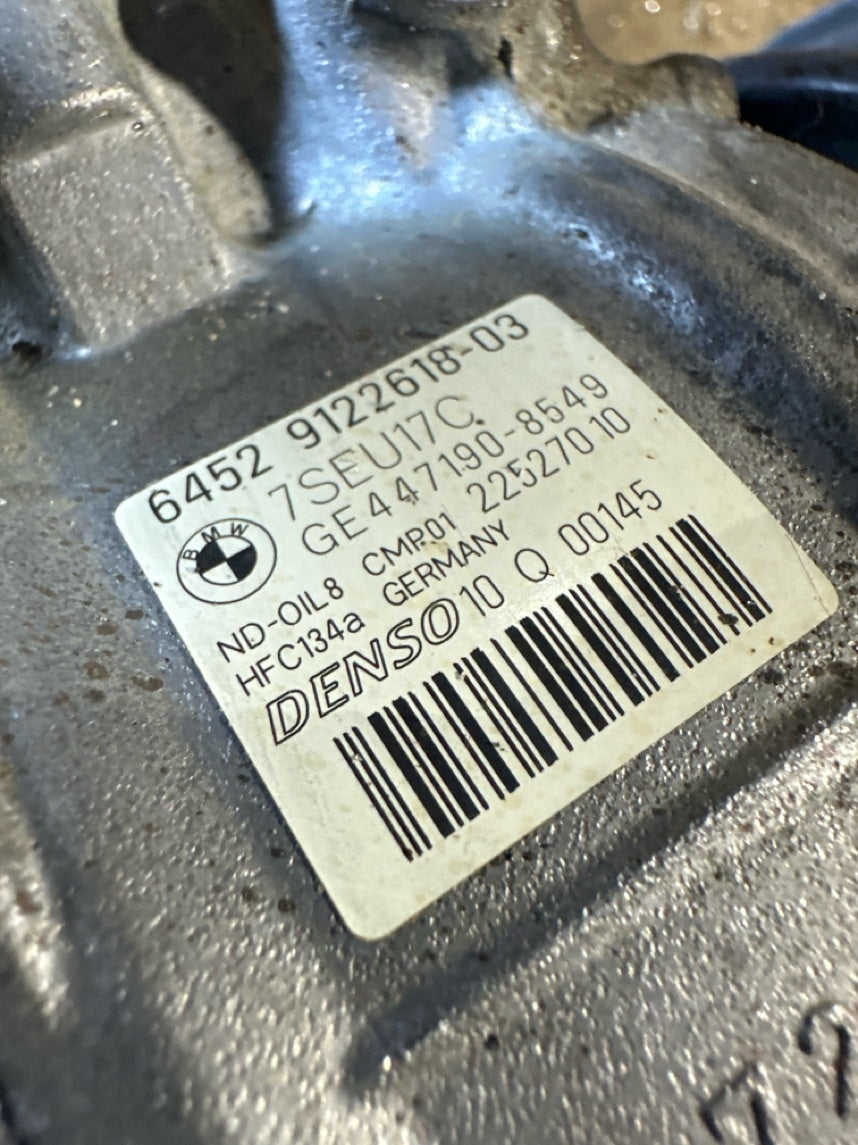 N52 AC COMPRESOR 328I LCI  SKU 312