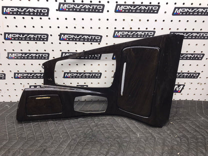 11-13 BMW F10 528I 535I 550I CENTER CONSOLE WOOD  SKU 1135