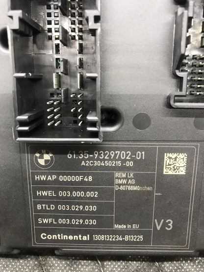 2012-2021 BMW 2,3,4-SERIES REAR BODY FUSE CONTROL MODULE RELAY OEM  SKU 1388