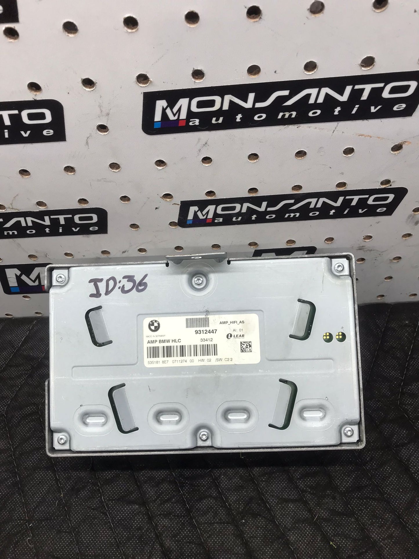 2012-2018 BMW 320 F30 RADIO AUDIO HIFI AMP AMPLIFIER MODULE  SKU 1389