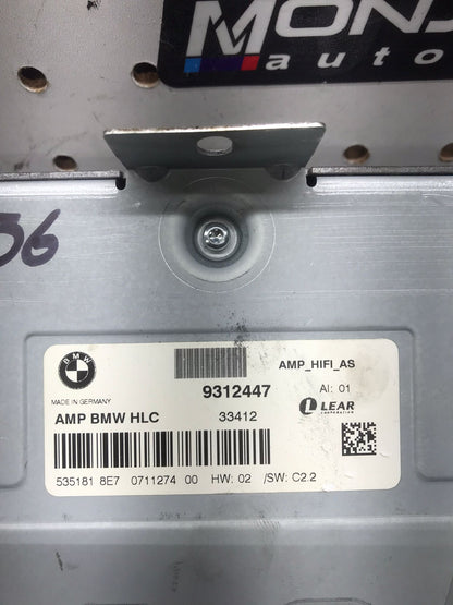 2012-2018 BMW 320 F30 RADIO AUDIO HIFI AMP AMPLIFIER MODULE  SKU 1389