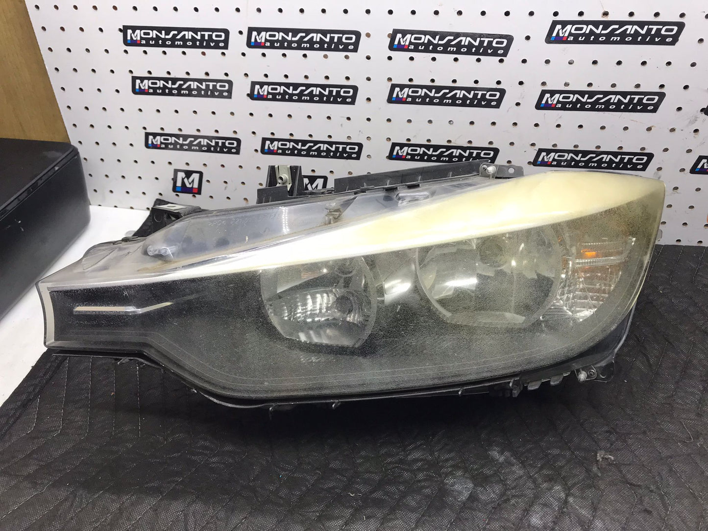 HALOGEN 2012 - 2015 BMW 3 SERIES F30 LEFT LH DRIVER HEADLIGHT OEM SKU 1411