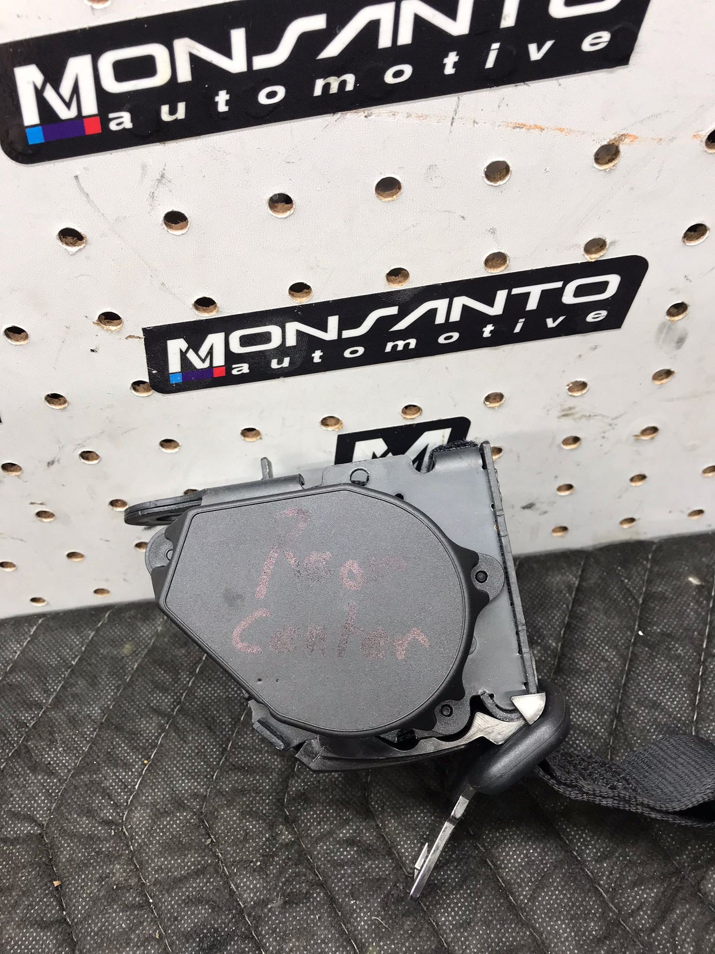 2014 BMW 340I 330I 328I 335I F30 F80 REAR CENTER SEAT BELT RETRACTOR SKU 1421