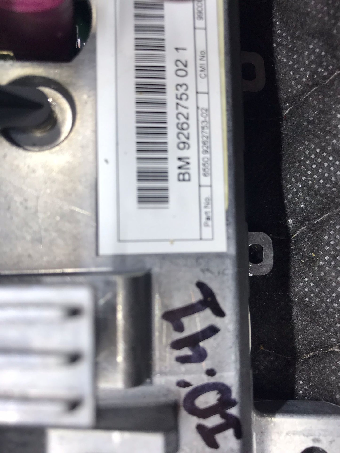 2013 BMW 335I RADIO IDRIVE TOUCH SCREEN CONTROL DASH DISPLAY UNIT OEM SKU 1454
