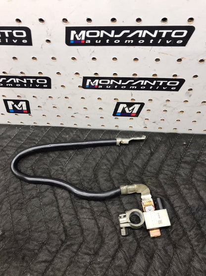 08-13 OEM BMW E82 E88 128 135 BATTERY NEGATIVE CABLE TERMINAL IBS GROUND SKU 1497