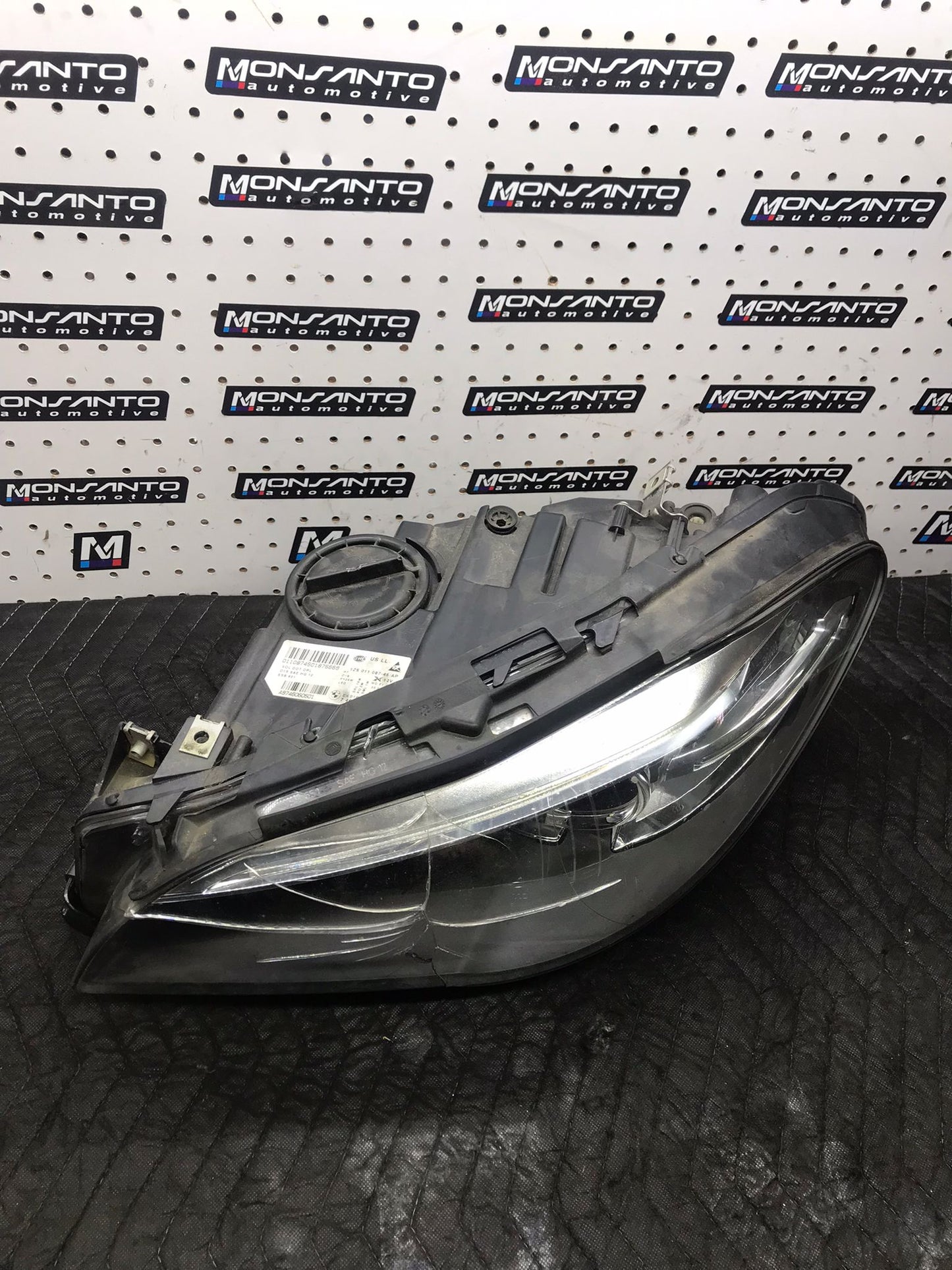 DAMAGE*  OEM 2014-2016 BMW F10 5-SERIES LEFT DRIVER SIDE XENON HID AFS HEADLIGHT SKU 1501