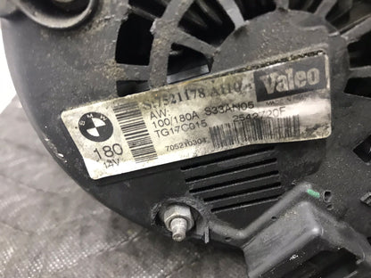 2006 BMW 330I SEDAN 3.0L ALTERNATOR ASSEMBLY VALEO 40K 180 AMP SKU 1537
